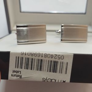 NWT Cuff Links Mens Geoffrey Beene Never Worn